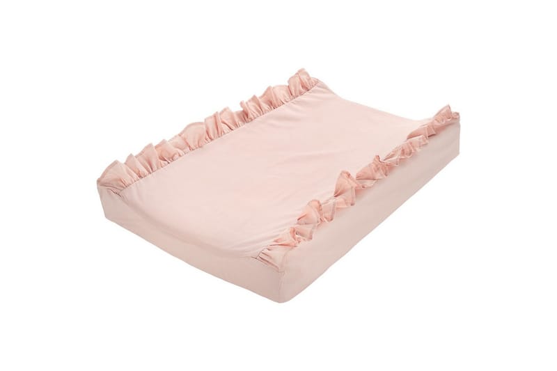 Hoitoalustan päällinen Volanki 50 x 70 cm Vaaleanpunainen - Vaaleanpunainen - Huonekalut - Lasten kalusteet - Lasten pöydät - Hoitopöydät - Hoitoalusta