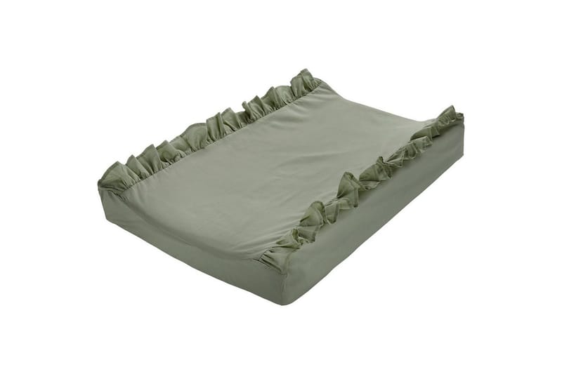 Hoitoalustan päällinen Volanki 50 x 70 cm Vihreä - Vihreä - Huonekalut - Lasten kalusteet - Lasten pöydät - Hoitopöydät - Hoitoalusta