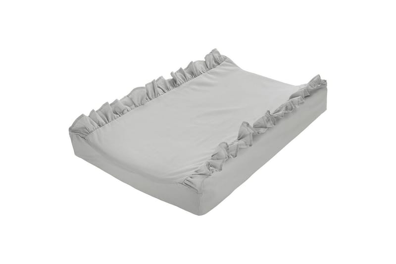 Hoitoalustan päällinen Volanki 50 x 70 cm, Harmaa