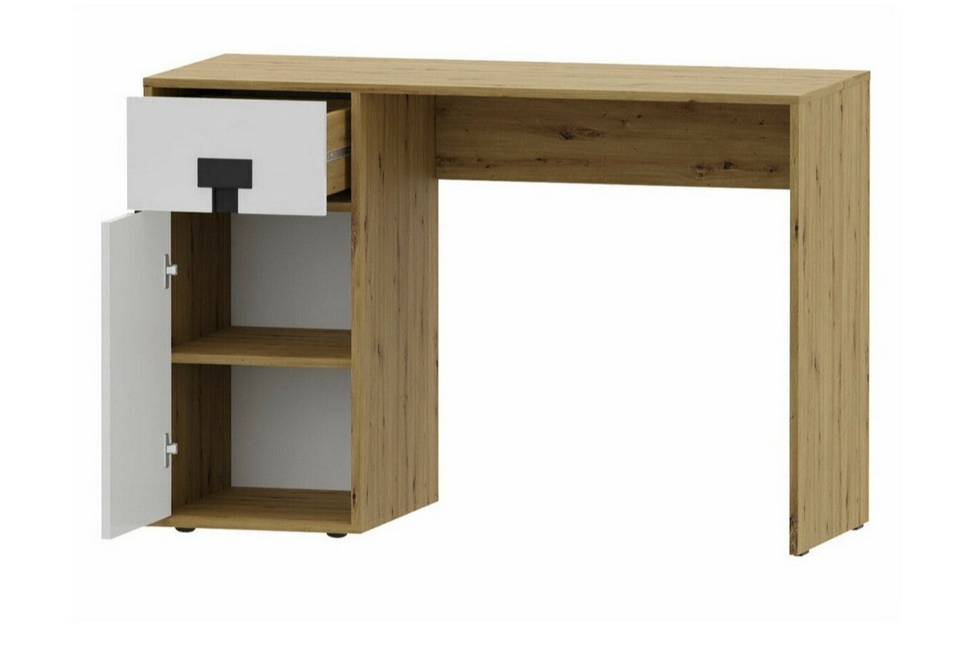 Lasten työpöytä Castlebay 82 cm - Harmaa High Gloss - Huonekalut - Lasten kalusteet - Lasten pöydät - Lasten kirjoituspöytä