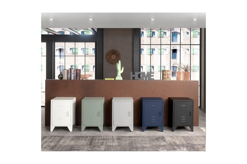 Yöpöytä Bronxx Oliivinvihreä - Oliivinvihreä - Huonekalut - Lasten kalusteet - Lasten pöydät - Lasten yöpöytä