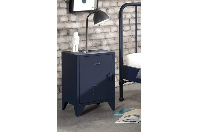 Yöpöytä Bronxx Sininen - Sininen - Huonekalut - Lasten kalusteet - Lasten pöydät - Lasten yöpöytä