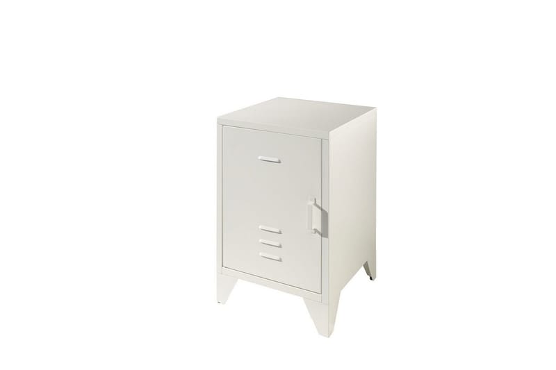 Yöpöytä Bronxx Valkoinen, Valkoinen