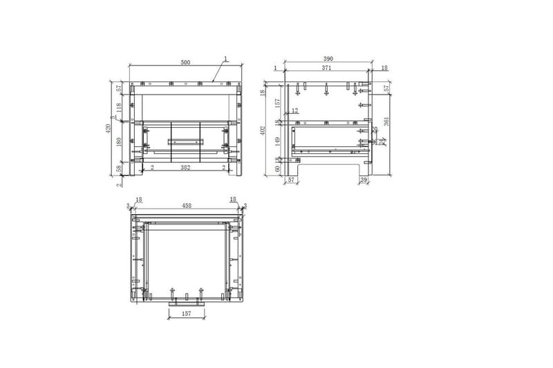 Yöpöytä Erik - Huonekalut - Lasten kalusteet - Lasten pöydät - Lasten yöpöytä