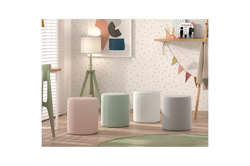 Yöpöytä Kuu Oliivinvihreä - Oliivinvihreä - Huonekalut - Lasten kalusteet - Lasten pöydät - Lasten yöpöytä