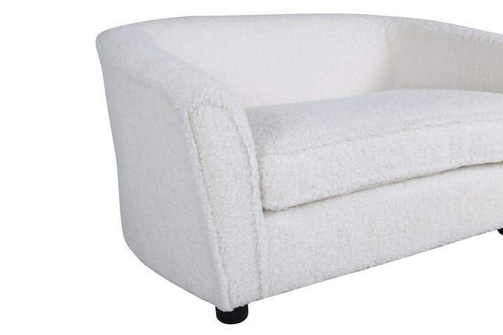 Lastensohva Kosar Buklee - Valkoinen - Lasten sohva