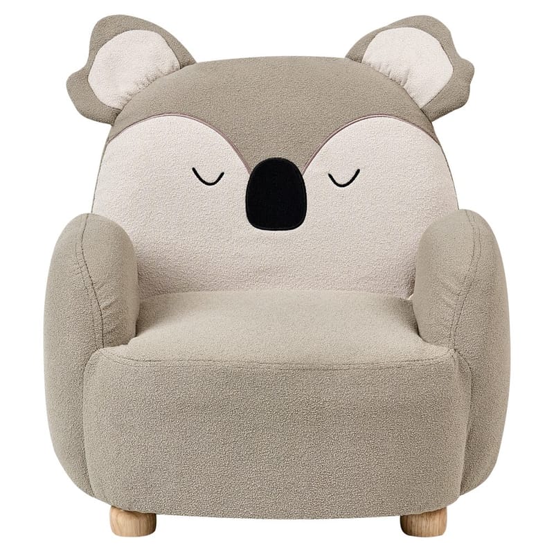 Lasten nojatuoli Hervik - Beige, valkoinen, ruskea/55x49x63 - Huonekalut - Lasten kalusteet - Lasten tuoli & juniorituoli - Lasten nojatuoli