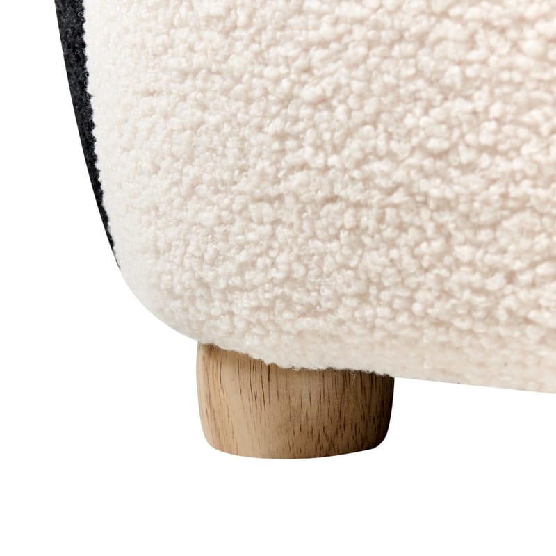 Lasten nojatuoli Hervik - Musta, valkoinen, ruskea/50x55x60 - Huonekalut - Lasten kalusteet - Lasten tuoli & juniorituoli - Lasten nojatuoli