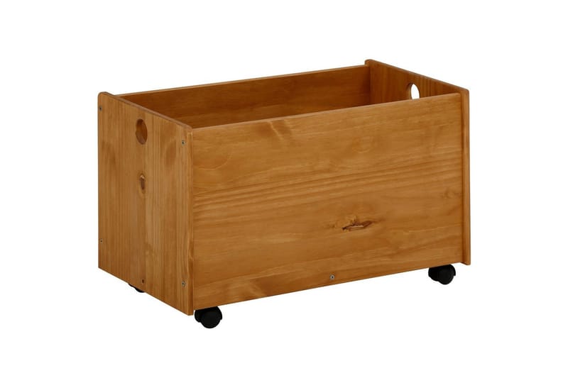 Lelulaatikko/Arkku Alpi 68x39x43 cm, Harmaa - 68x39x43 cm, Harmaa - Huonekalut - Lasten kalusteet - Lastenhuoneen säilytys - Lelujen säilytys - Lelulaatikko