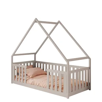 Jovricon Hussäng 96x208 cm - Beige - Huonekalut - Lasten kalusteet - Lastensängyt & juniorisängyt - Talosänky