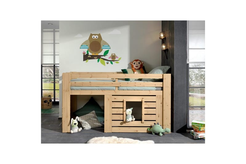 Keskikorkea sänky Oliver - Huonekalut - Lasten kalusteet - Lastensängyt & juniorisängyt - Tavallinen lastensänky