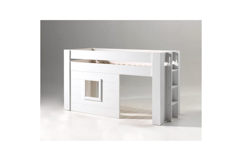 Keskikorkea sänky verholla Noah, undefined