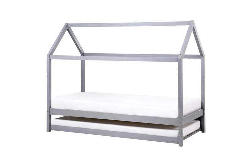 Laajennettava lastensänky Crillon - Harmaa - Huonekalut - Lasten kalusteet - Lastensängyt & juniorisängyt - Talosänky