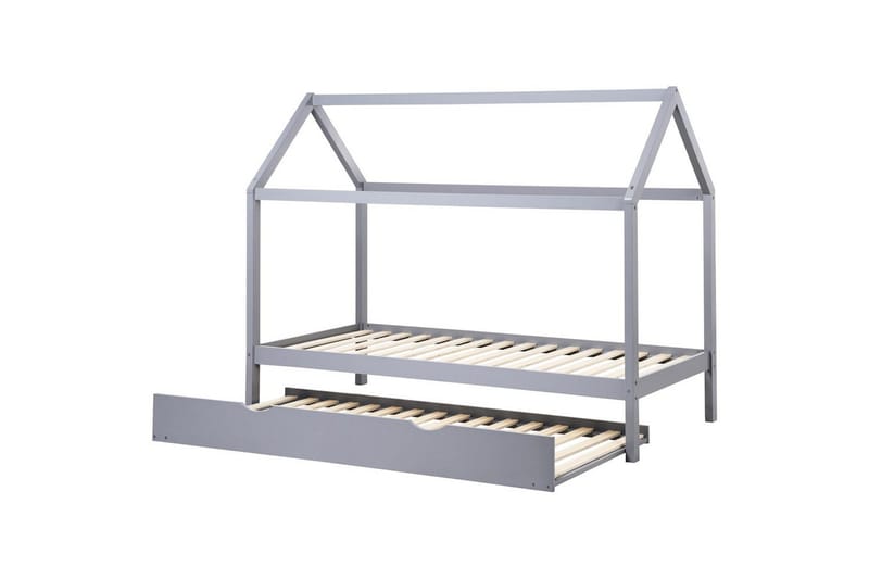 Laajennettava lastensänky Crillon - Harmaa - Huonekalut - Lasten kalusteet - Lastensängyt & juniorisängyt - Talosänky