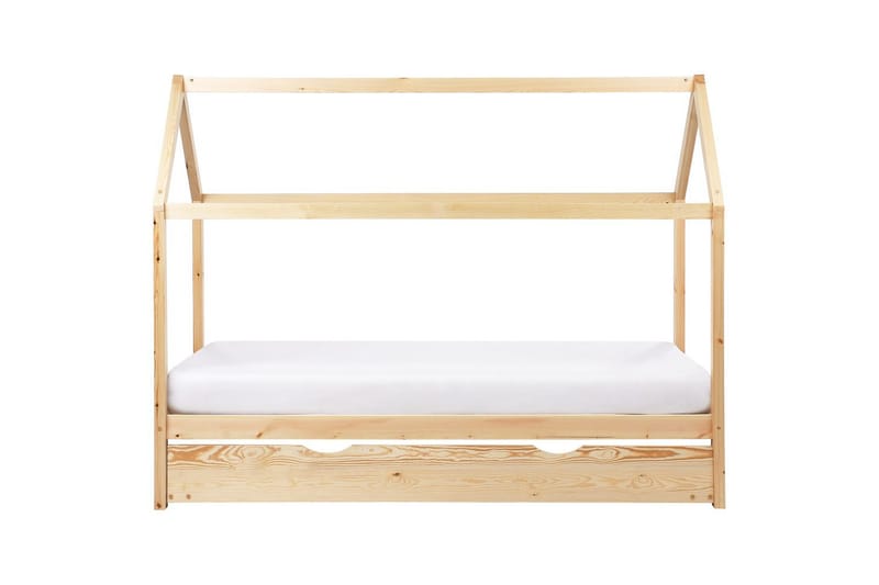 Laajennettava lastensänky Crillon - Vaalea puu - Huonekalut - Lasten kalusteet - Lastensängyt & juniorisängyt - Talosänky