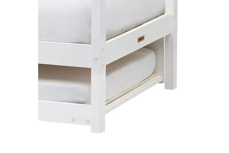 Laajennettava lastensänky Crillon - Valkoinen - Huonekalut - Lasten kalusteet - Lastensängyt & juniorisängyt - Talosänky