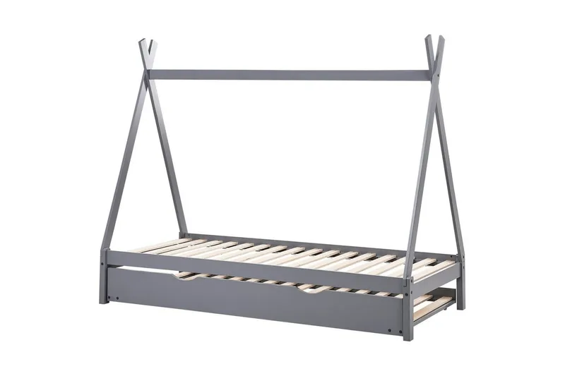 Laajennettava lastensänky Talmontiers, Harmaa