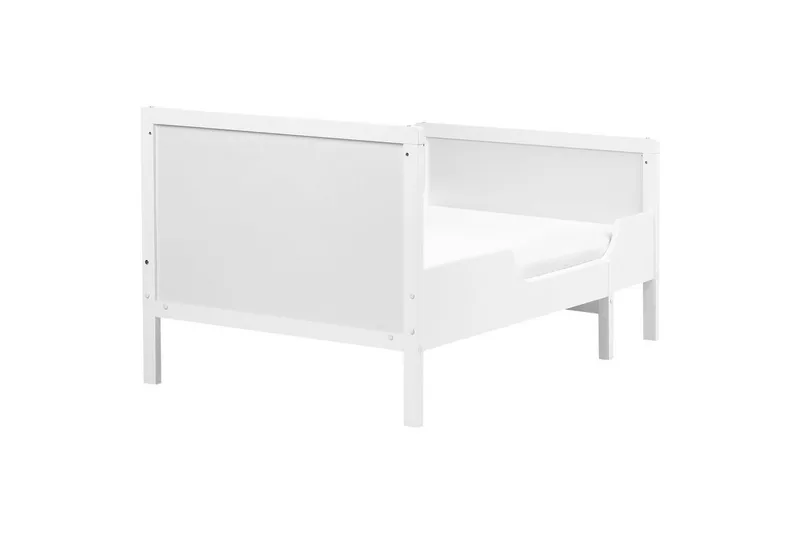 Laajennettava taaperoiden sänky Montigny - Valkoinen - Huonekalut - Lasten kalusteet - Lastensängyt & juniorisängyt