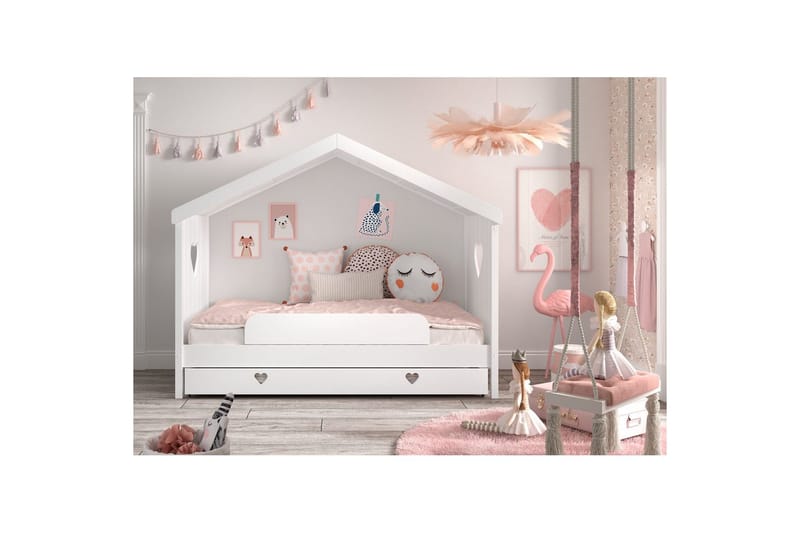 Laatikko HouseBed-sänkyyn Amori Valkoinen - Huonekalut - Lasten kalusteet - Lastensängyt & juniorisängyt - Talosänky