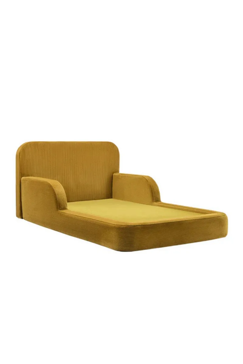 Lasten sänky Atelier Del Sofa Funbed Double (115 x 90 x 210 cm) Sinappi, Sinappi