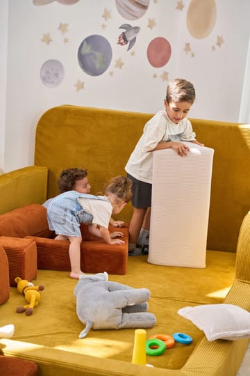 Lasten sänky Atelier Del Sofa Funbed Double (115 x 90 x 210 cm) Sinappi - Sinappi - Huonekalut - Lasten kalusteet - Lastensängyt & juniorisängyt - Tavallinen lastensänky