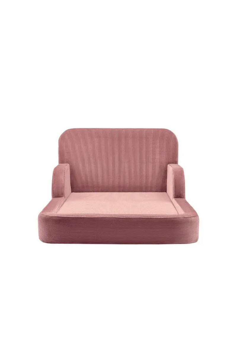 Lasten sänky Atelier Del Sofa Funbed Double (115 x 90 x 210 cm) Pinkki, Pinkki