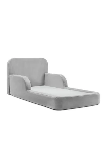 Lasten sänky Atelier Del Sofa Funbed Single (90 x 90 x 210 cm) Harmaa - Harmaa - Huonekalut - Lasten kalusteet - Lastensängyt & juniorisängyt - Tavallinen lastensänky