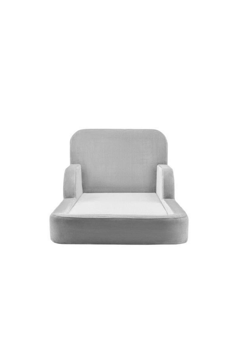 Lasten sänky Atelier Del Sofa Funbed Single (90 x 90 x 210 cm) Harmaa - Harmaa - Huonekalut - Lasten kalusteet - Lastensängyt & juniorisängyt - Tavallinen lastensänky
