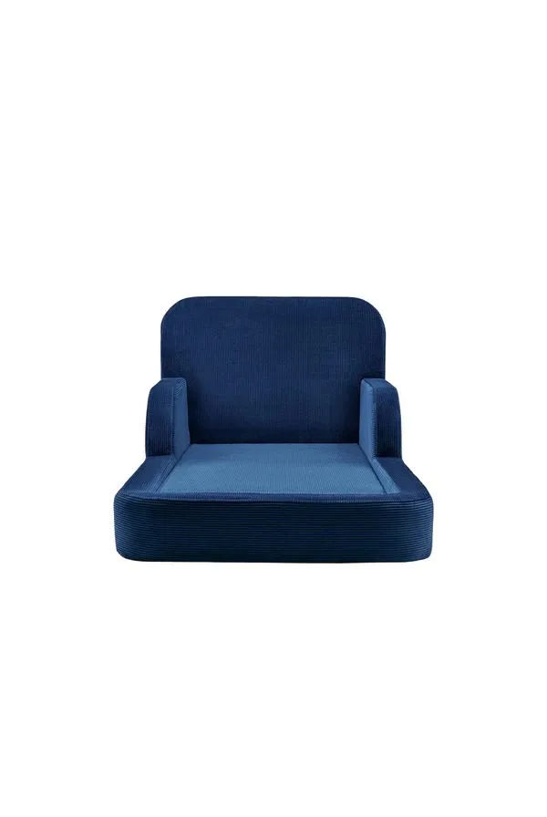 Lasten sänky Atelier Del Sofa Funbed Single (90 x 90 x 210 cm) Laivastonsininen, Laivastonsininen