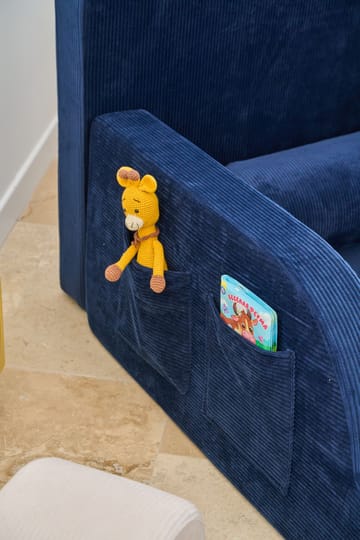 Lasten sänky Atelier Del Sofa Funbed Single (90 x 90 x 210 cm) Laivastonsininen - Laivastonsininen - Huonekalut - Lasten kalusteet - Lastensängyt & juniorisängyt - Tavallinen lastensänky