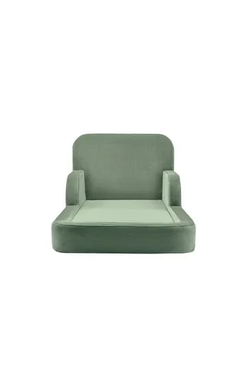 Lasten sänky Atelier Del Sofa Funbed Single (90 x 90 x 210 cm) Vihreä - Vihreä - Huonekalut - Lasten kalusteet - Lastensängyt & juniorisängyt - Tavallinen lastensänky