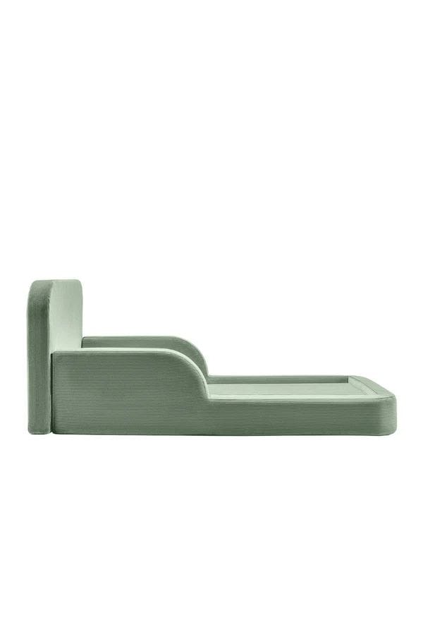 Lasten sänky Atelier Del Sofa Funbed Single (90 x 90 x 210 cm) Vihreä - Vihreä - Huonekalut - Lasten kalusteet - Lastensängyt & juniorisängyt - Tavallinen lastensänky