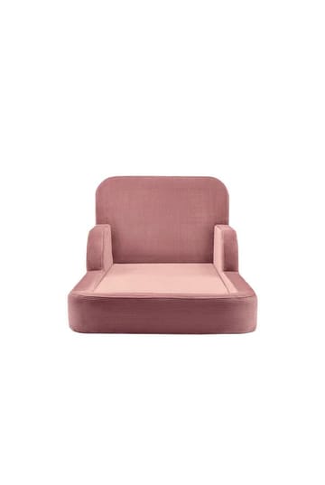 Lasten sänky Atelier Del Sofa Funbed Single (90 x 90 x 210 cm) Pinkki - Pinkki - Huonekalut - Lasten kalusteet - Lastensängyt & juniorisängyt - Tavallinen lastensänky