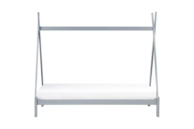 Lastensänky Devay - Harmaa - Huonekalut - Lasten kalusteet - Lastensängyt & juniorisängyt - Talosänky