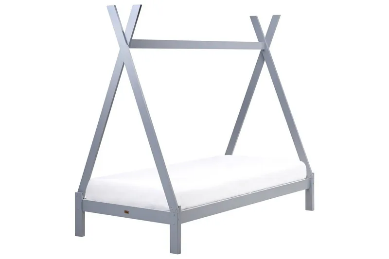 Lastensänky Devay - Harmaa - Huonekalut - Lasten kalusteet - Lastensängyt & juniorisängyt - Talosänky