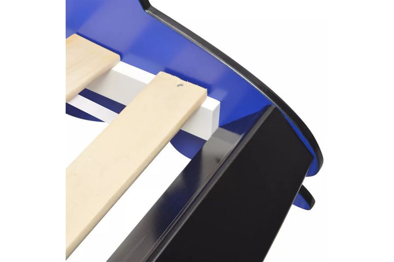 Lastensänky kilpa-auto 90x200 cm Sininen - Sininen - Huonekalut - Lasten kalusteet - Lastensängyt & juniorisängyt - Tavallinen lastensänky