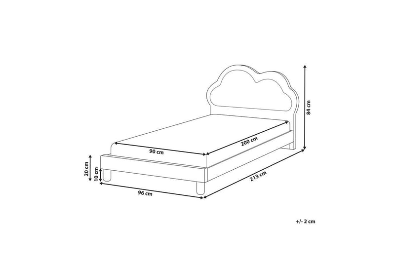 Lastensänky Mazou - Huonekalut - Lasten kalusteet - Lastensängyt & juniorisängyt - Tavallinen lastensänky