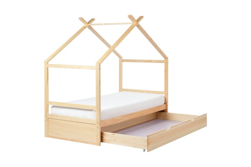 Lastensänky Orgeval - Vaalea puu - Huonekalut - Lasten kalusteet - Lastensängyt & juniorisängyt - Talosänky
