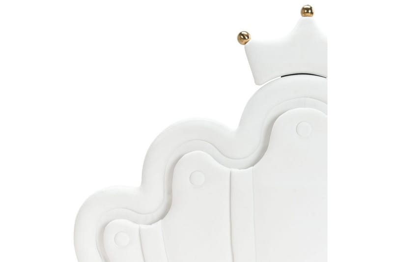 Lastensänky Rubian - Valkoinen, Musta - Huonekalut - Lasten kalusteet - Lastensängyt & juniorisängyt - Tavallinen lastensänky