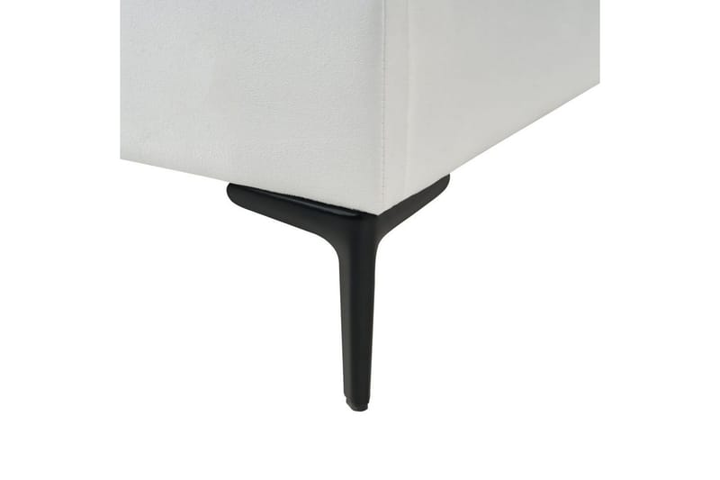 Lastensänky Rubian - Valkoinen, Musta - Huonekalut - Lasten kalusteet - Lastensängyt & juniorisängyt - Tavallinen lastensänky