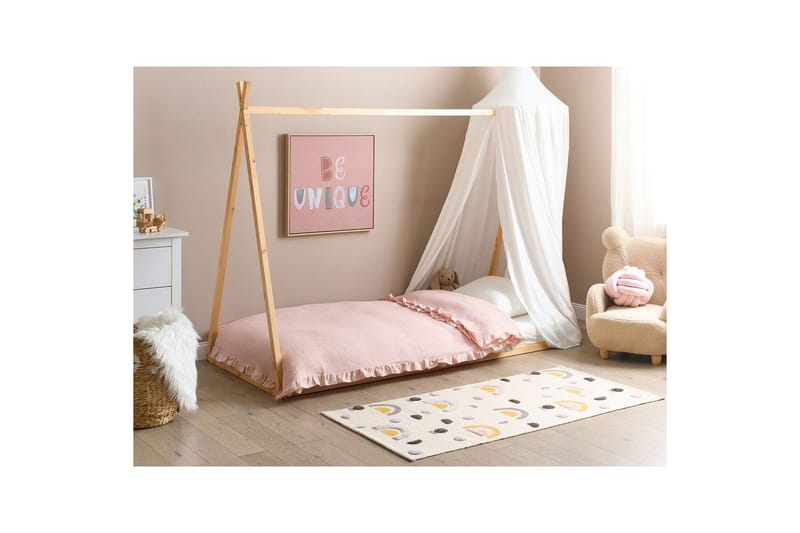 Lastensänky Saurat - Vaalea puu - Huonekalut - Lasten kalusteet - Lastensängyt & juniorisängyt - Tavallinen lastensänky