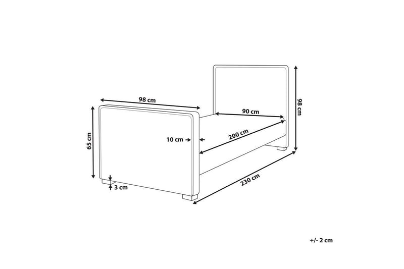 Lastensänky Teenie - Huonekalut - Lasten kalusteet - Lastensängyt & juniorisängyt - Tavallinen lastensänky