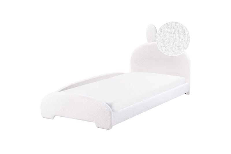 Lastensänky Perros - Valkoinen - Huonekalut - Lasten kalusteet - Lastensängyt & juniorisängyt - Tavallinen lastensänky
