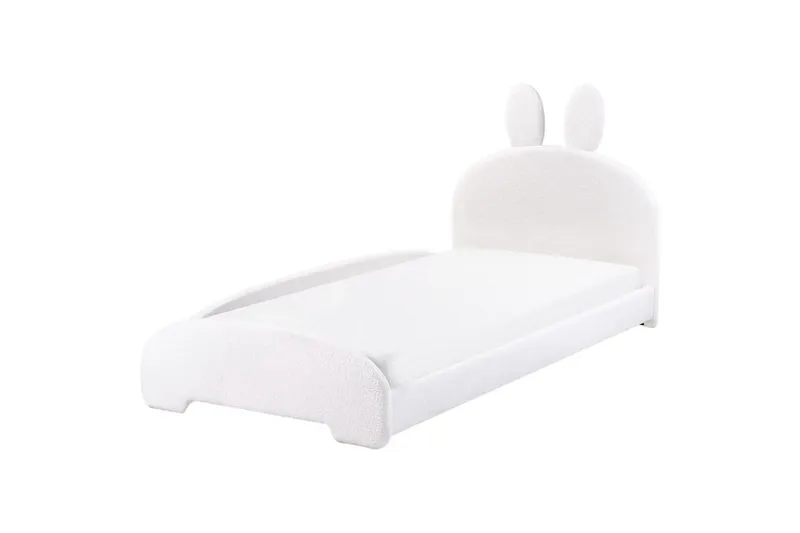 Lastensänky Perros - Valkoinen - Huonekalut - Lasten kalusteet - Lastensängyt & juniorisängyt - Tavallinen lastensänky