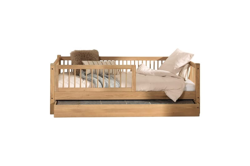 Parvisänky laatikolla ja turvakaitteella Forrest Tammi - Tammi - Huonekalut - Lasten kalusteet - Lastensängyt & juniorisängyt - Tavallinen lastensänky