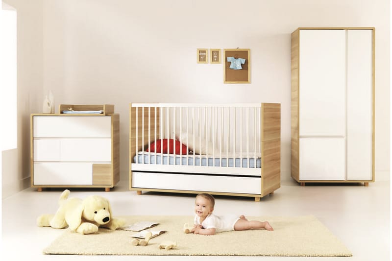 Pinnasänky Evolve 70x140 cm Puu/Luonnonväri - VOX - Huonekalut - Lasten kalusteet - Lastensängyt & juniorisängyt