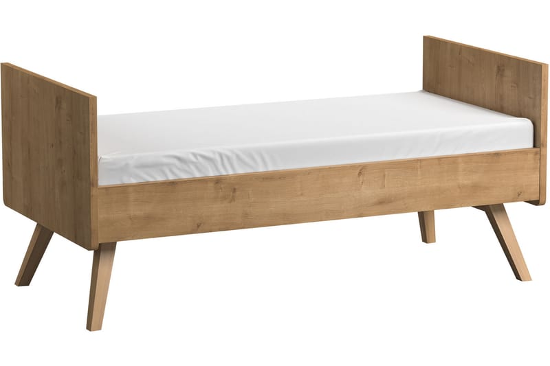 Pinnasänky Vintage 70x140 cm Puu/Luonnonväri - VOX - Huonekalut - Lasten kalusteet - Lastensängyt & juniorisängyt - Pinnasänky