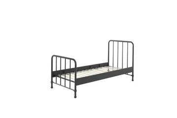 Sänky Bronxx Musta, 90 x 200 cm