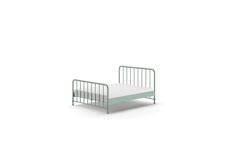 Sänky Bronxx Oliivinvihreä, 160 x 200 cm - Oliivinvihreä, 160 x 200 cm - Huonekalut - Lasten kalusteet - Lastensängyt & juniorisängyt - Tavallinen lastensänky