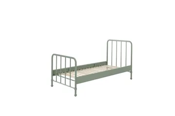 Sänky Bronxx Oliivinvihreä, 90 x 200 cm